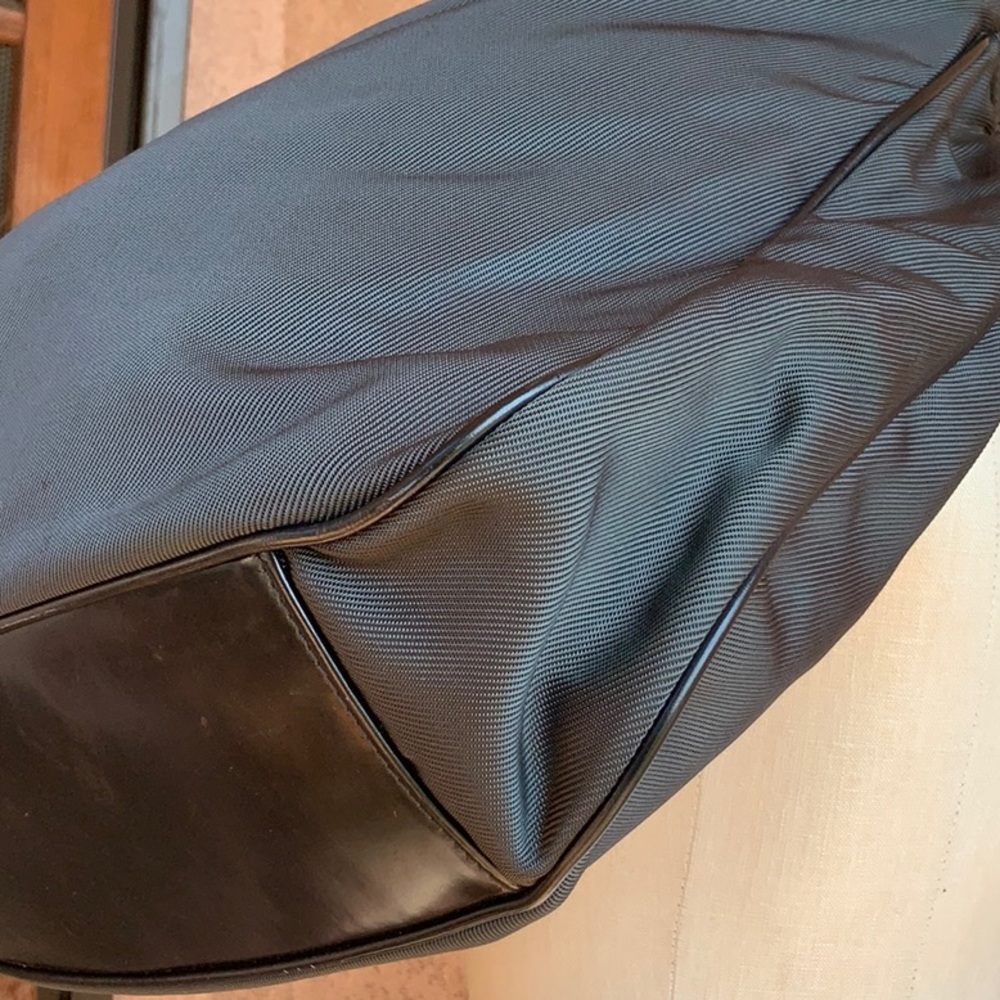 - Gucci AUTHENTIC hobo black canvas leather bamboo handle Very Good condit… - Picture 7 of 14